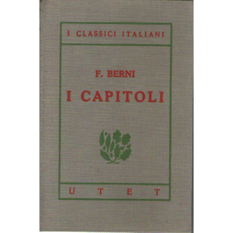 I classici italiani con note. I capitoli.