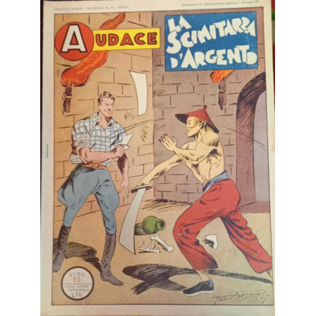 Albo Audace originale n. 13. La scimitarra d'argento.