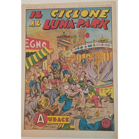Albo Audace originale n. 36. Il ciclone al Luna -Park.