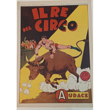 Albo Audace originale n. 43. Il re del circo.
