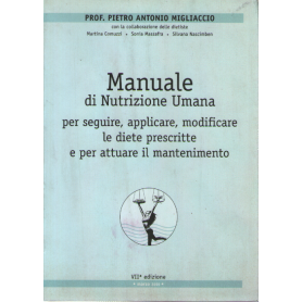 Manuale di Nutrizione Umana.