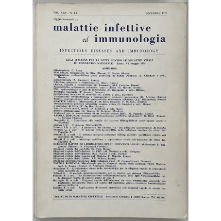Aggiornamenti su malattie infettive ed immunologia. Infectious diseases and immunology