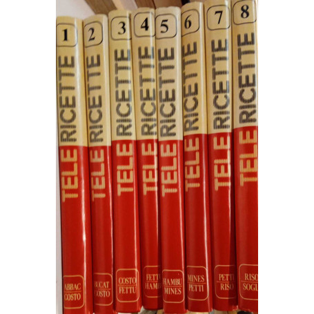Tele ricette. Volumi 1-8.