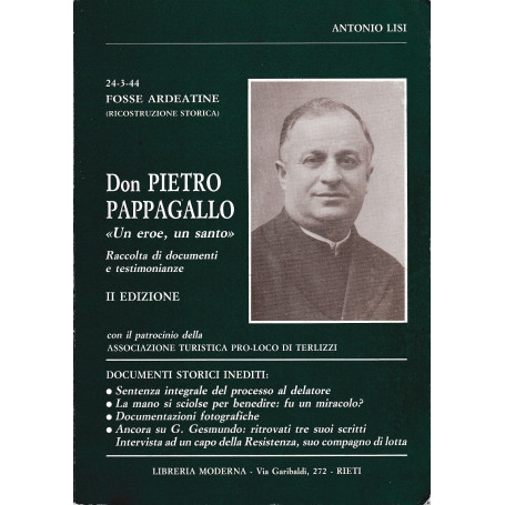 Don pietro Pappagallo. "Un eroe  un santo".  24-3-44 Fosse Ardeatine (ricostruzione storica)