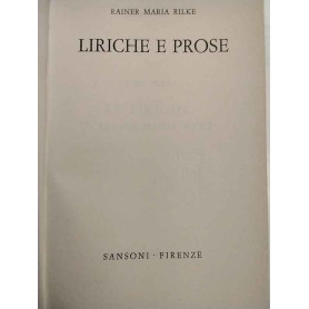 Liriche e prose