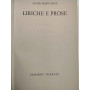 Liriche e prose