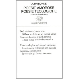 Poesie amorose. Poesie teologiche. Testo originale a fronte.