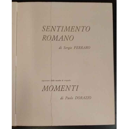 Sentimento Romano. AUTOGRAFATO.