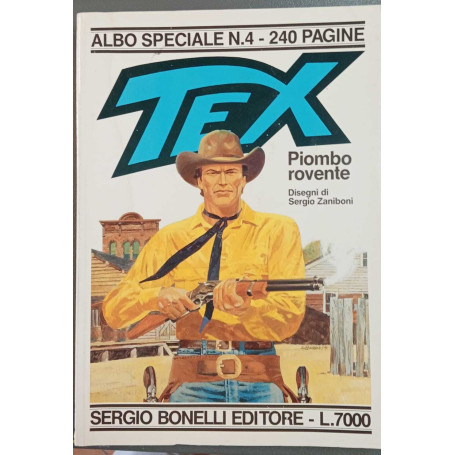 Tex albo speciale n. 4. Piombo rovente.