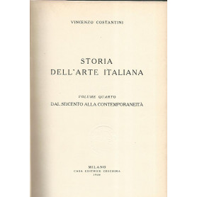 Storia dell'arte italiana. Volume quarto. Dal seicento alla contemporaneità