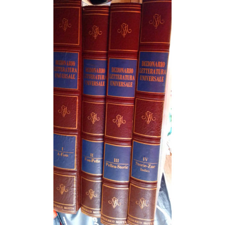Dizionario letteratura universale (4 volumi)