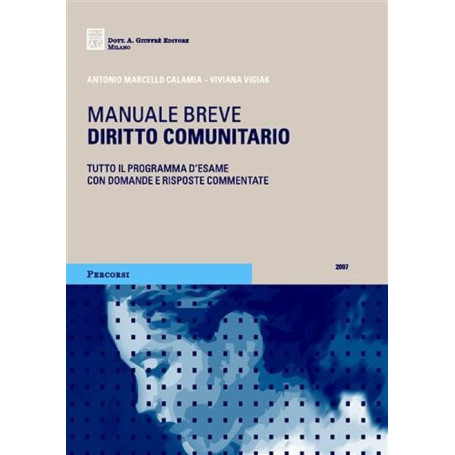 Manuale breve Diritto comunitario
