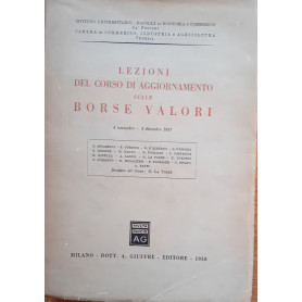 Lezioni del corso di aggiornamento sulle Borse Valori