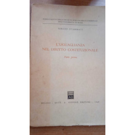 L'uguaglianza nel diritto costituzionale (parte prima)