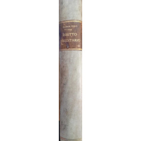 Diritto ereditario (primo volume)
