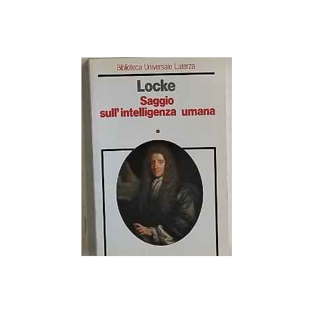 Saggio sull'intelligenza umana. Tomo primo