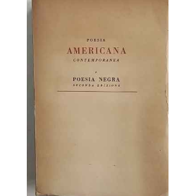 Poesia americana contemporanea e poesia negra