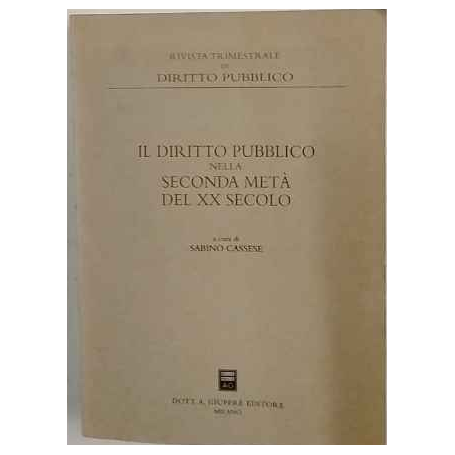 Il diritto pubblico nella seconda metà del XX secolo