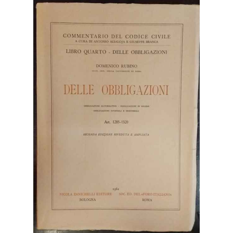 Libro quarto delle obbligazioni. Art. 1285-1320