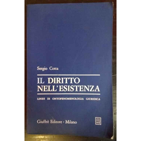 Il diritto nell'esistenza