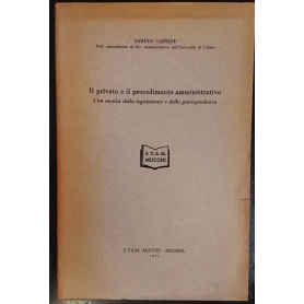 Il privato e il procedimento amministrativo