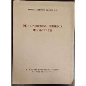 De condicione iuridica missionarii