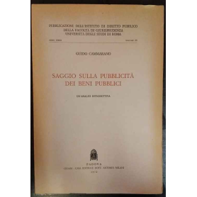 Saggio sulla pubblicità dei beni pubblici