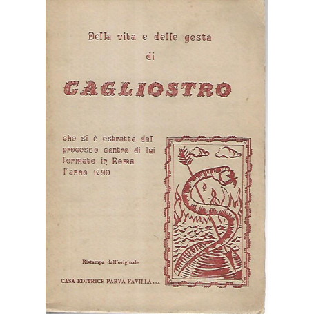 Della vita e delle gesta di Cagliostro