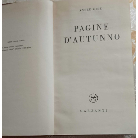 Pagine d'autunno