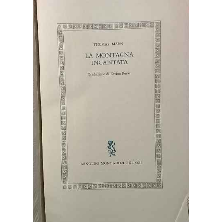 La montagna incantata.