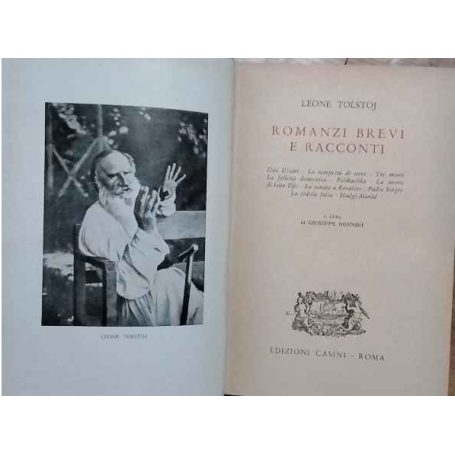 Romanzi brevi e racconti