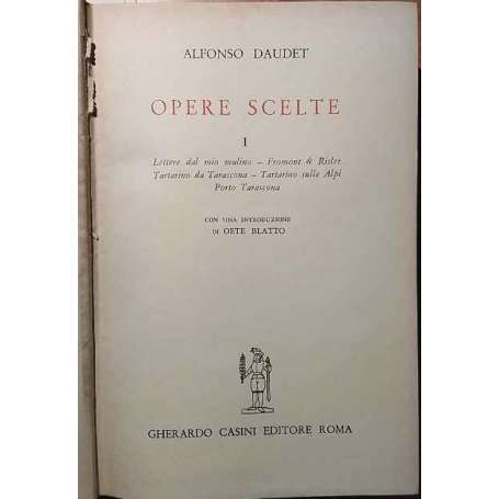 Opere scelte. Volume I