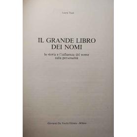 Il grande libro dei nomi.