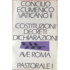 Concilio Ecumenico Vaticano II. Costituzioni