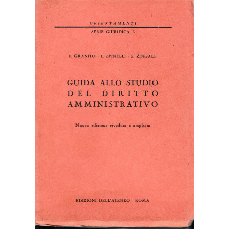 Guida allo studio del diritto amministrativo