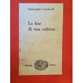 La fine di una cultura