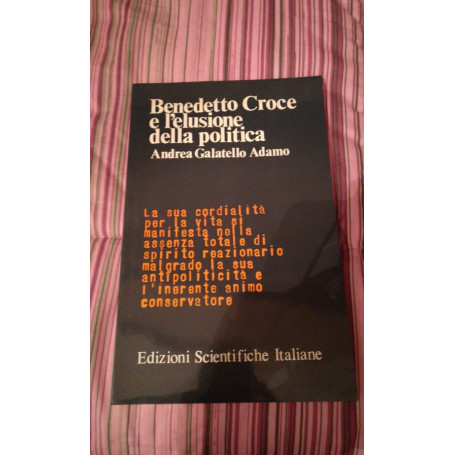 benedetto croce e l'elusione della politica