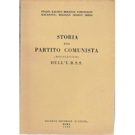 Storia del Partito Comunista (bolscevico) dell'U.R.S.S.