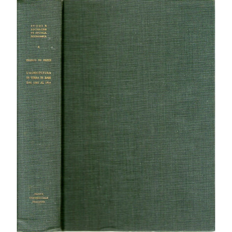 L'agricoltura in terra di Bari dal 1880 al 1914