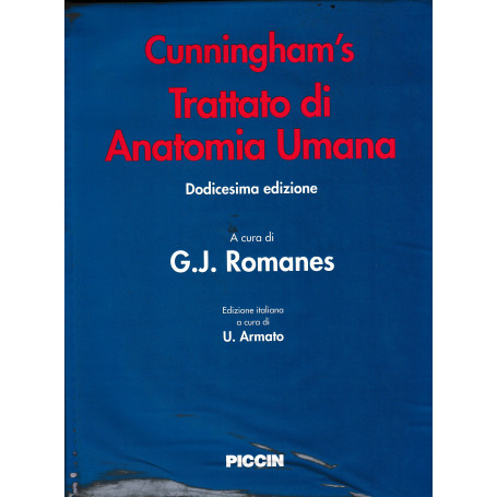 Trattato di Anatomia Umana di Cunningham