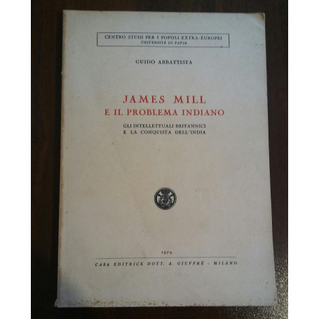 james mill e il problema indiano