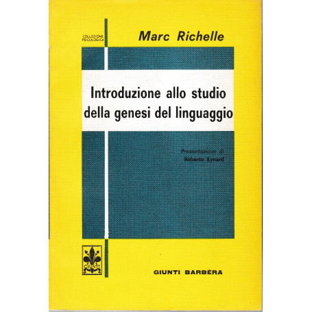 Introduzione allo studio della genesi del linguaggio