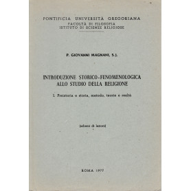 Introduzione storico-fenomenologica allo studio della religione