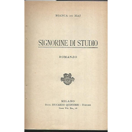 Signorine di studio