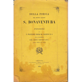 Della poesia nel serafico dottore S. Bonaventura