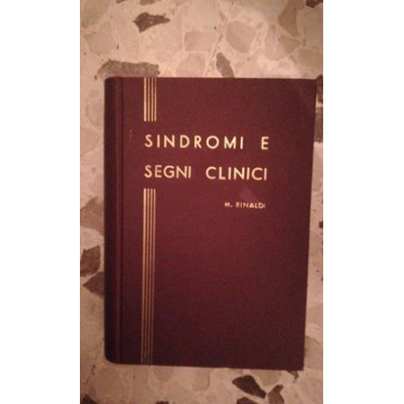 SINDROMI E SEGNI CLINICI