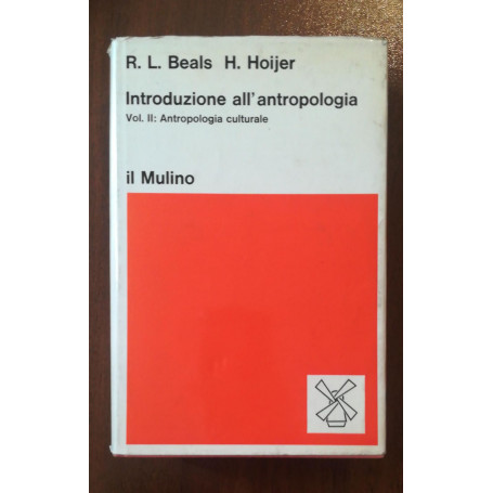 INTRODUZIONE ALL'ANTROPOLOGIA VOL 2