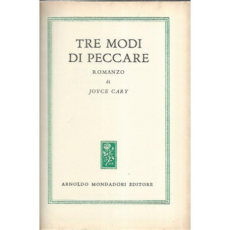 Tre modi di peccare