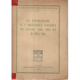 Le encicliche e i messaggi sociali di Leone XIII