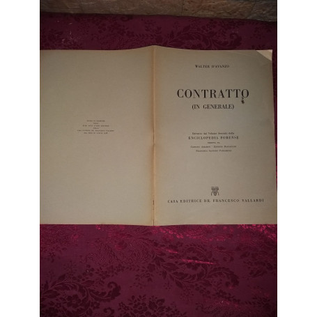 Contratto (in generale)